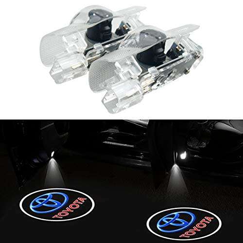 LED 3D Laser Car Door Welcome Light Projector Logo For Toyota, Toyota Land Cruiser, Toyota Prado
