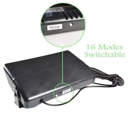 Led Flashing Emergency Strobe Light 6 Led Windscreen Mount - Green Color For Security Vehicle