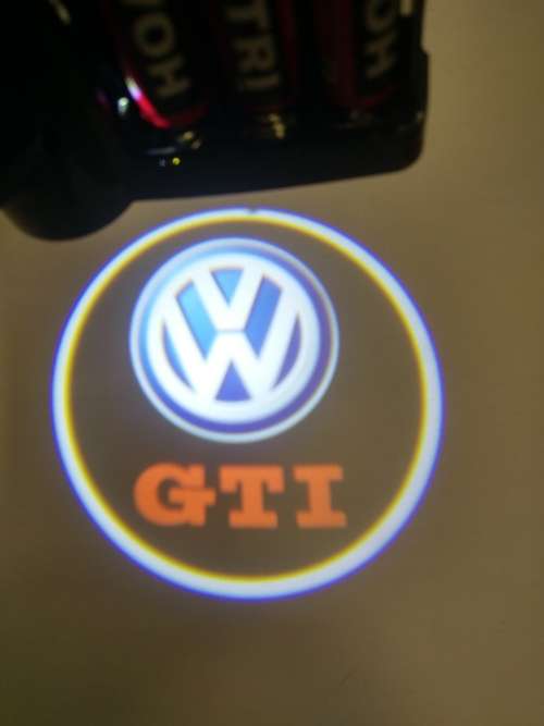 Wireless Ghost Shadow Door Led Logo Lights VW GTI - Local Stock!!
