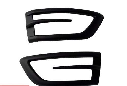 Ford Ranger 2012-2019 ABS Black Side Mirror Trim Set