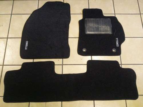 Toyota Corolla 2007-2020 Car Mat - 3 Piece Set