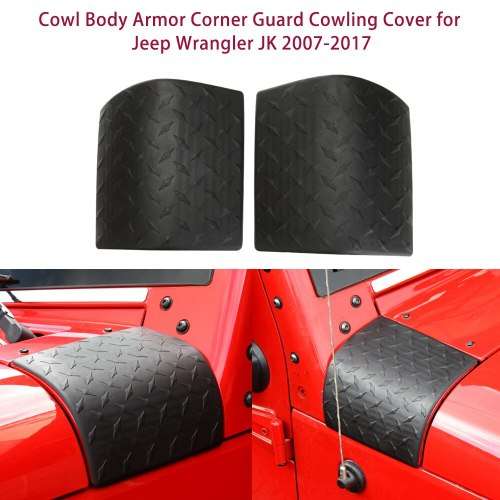 Angle Wrap Covers for 2007 - 2016 Jeep Wrangler - Pair