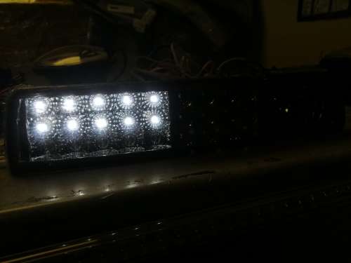 VW Golf 3 Smoked LED Front Bumper Indicator With Spot Light Set