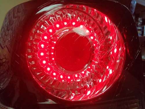 Vw Golf 4 LED Black Tail Light Set