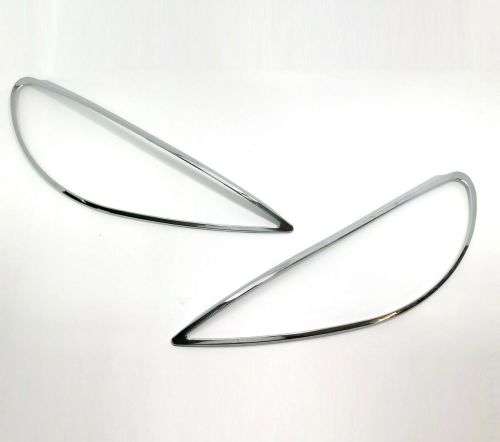 Peugoet 206 Chrome Headlight Trim Set