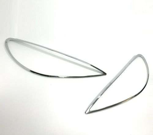Peugoet 206 Chrome Headlight Trim Set