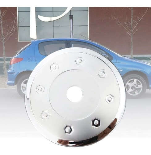 Peugoet 206 Chrome Fuel Cap Cover