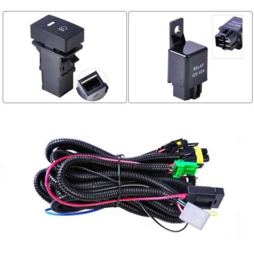 H11 Fog Lights Wiring Harness