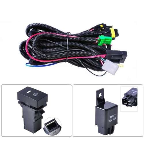 H11 Fog Lights Wiring Harness