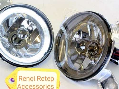 Vw Golf 1  Neon Angel Eye Spotlight Set (Smoked)