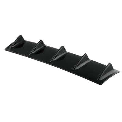 Universal Rear Diffuser Fin Type - Gloss Black