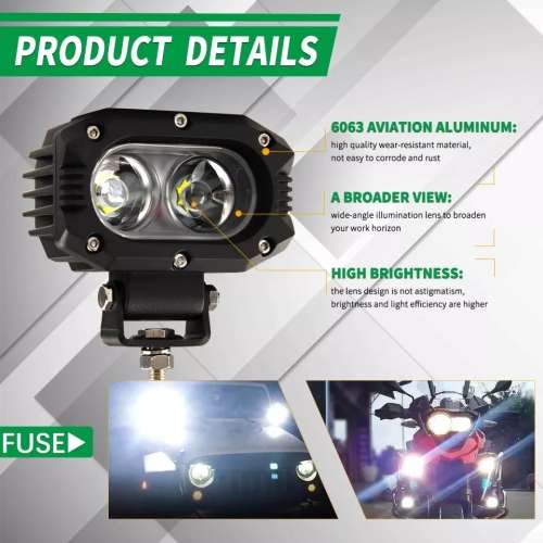 1pcs 4 inch 40W Led Work Lamps CREE chips Off-road Driving Spot Light for SUV ATV Boats Cars Trucks