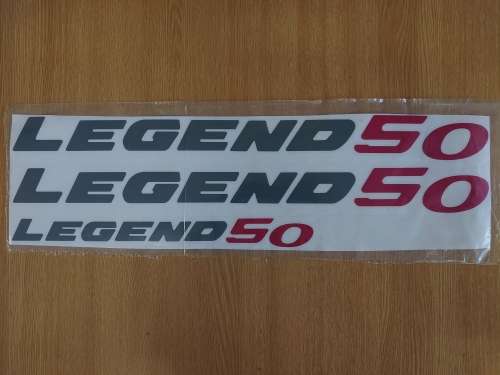 Toyota Legend 50 Vinyl Sticker Set High Quality Decal