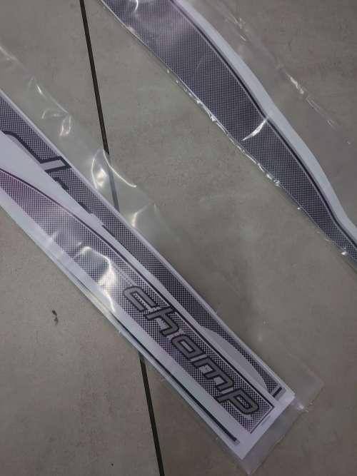 2 x Nissan 1400 Champ Side Skirt Decals Vinyl Sticker
