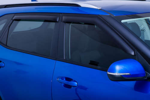 Kia Seltos 2019 - 2022 Matte Black Windshield Set of 4