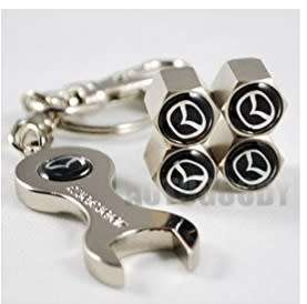 MAzda Tyre Valve Cap and Key Chain Set