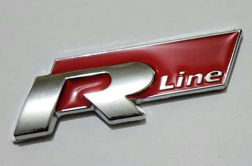 RLINE CHROME RED Sport Sticker