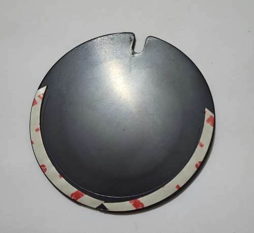 Licence Disc Holder Plastic Black TOYOTA
