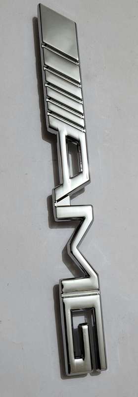 AMG  Metal Grill Emblem CHROME