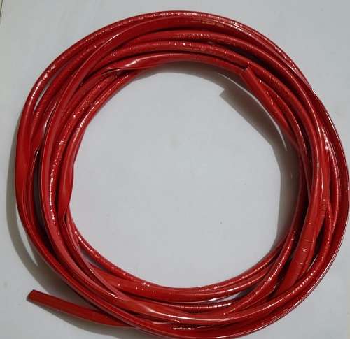 Clip on Red Beading 7mm x 5m Roll