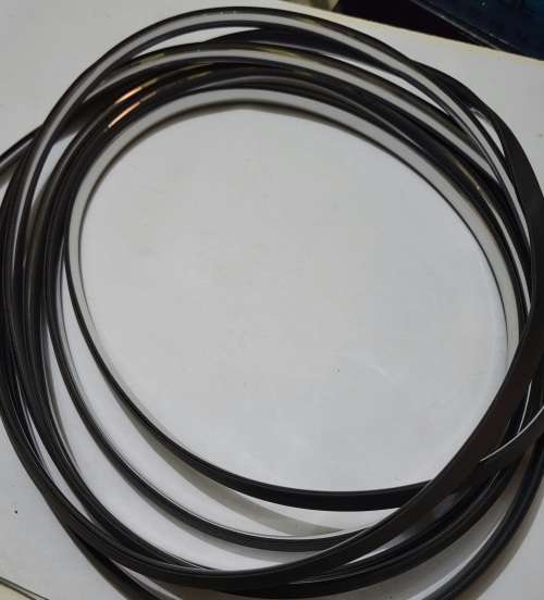 Clip on Silver Beading 7mm x 5m Roll