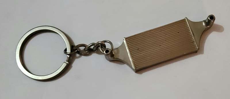 Metal Chrome Key Chain