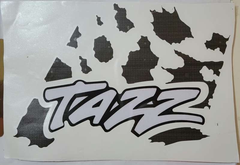 2 x Tazz Sticker Kit High Quality Decal
