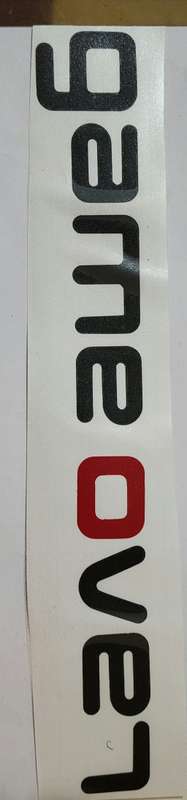 Game over Sticker Kit High Quality Decal