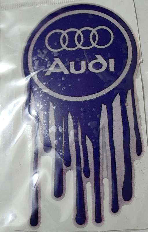 Audi Dripping  Bubble Sticker