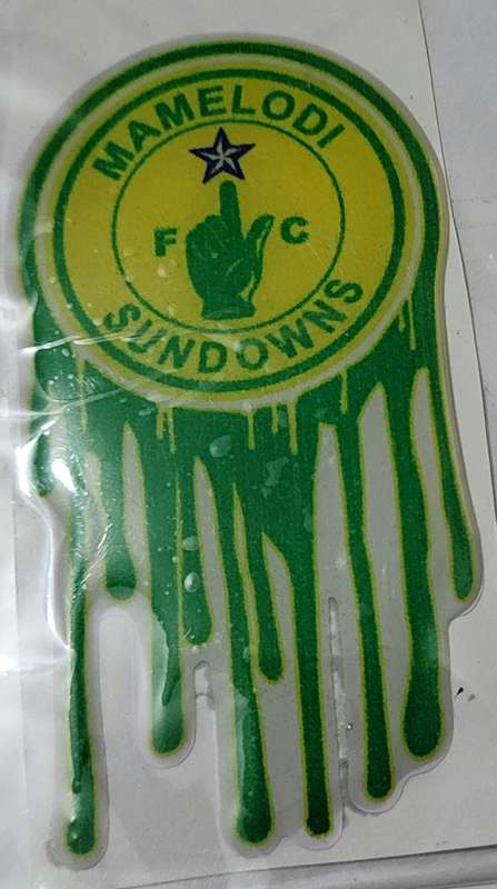 Sundowns Drippin  Bubble Sticker