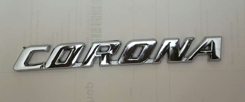 CORONA CHROME Sport Sticker