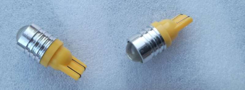 PARK LIGHT T10 YELLOW(W5W/194) LED Light Bulb