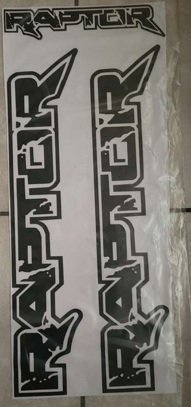Raptor  Vinyl Sticker Kit High Quality Decal