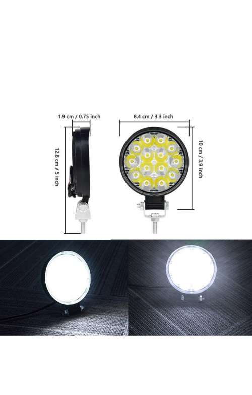 2pc 48w Led Spot Beam Light