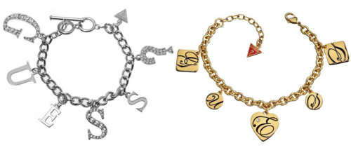 Original Guess Charm Bracelets. 2 styles to choose From