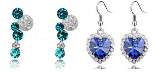 Austrian Crystal Earrings | 6 styles to choose from