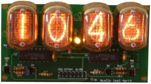 Nixie clock - build your own retro kit - steampunk
