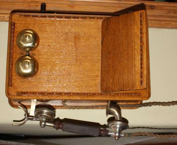 Vintage Wall Mount Telephone