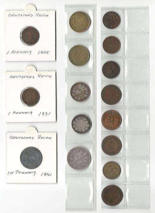 German Coins (1830 - 1941)(Deutsches Reich and other states)