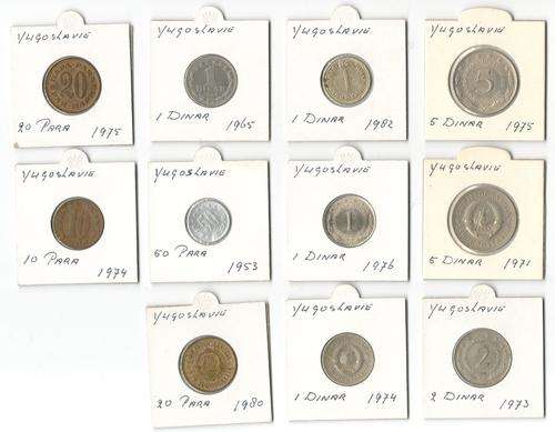 Yugoslavian coins (1953 - 1982)