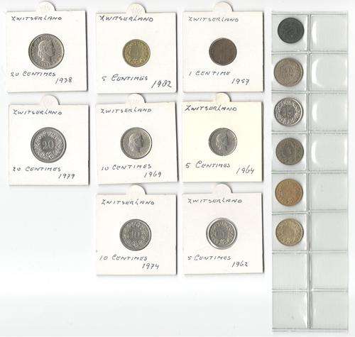 Swiss coins (1879 - 1982)