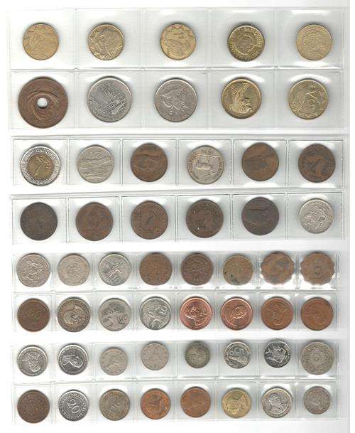 A collection of 99 African coins (1887 onwards)