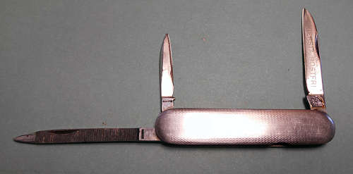 Vintage Emil Olsson Eskilstuna, Fragestra, Rostfri, Pocket knife