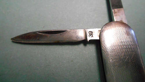 Vintage Emil Olsson Eskilstuna, Fragestra, Rostfri, Pocket knife