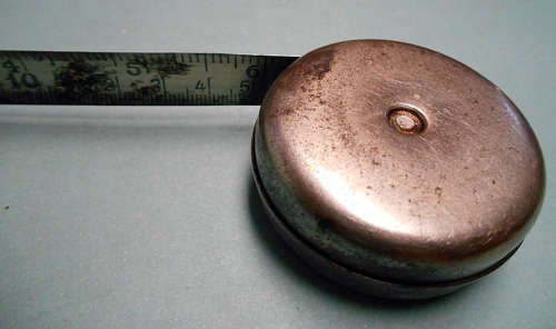 Vintage Tape Measure 2 meters foriegn steel 
