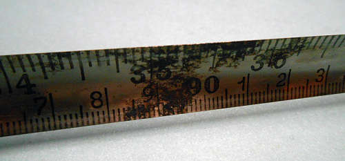 Vintage Tape Measure 2 meters foriegn steel 