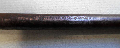 Lot of 4 vintage drill bits, various, all marked.
