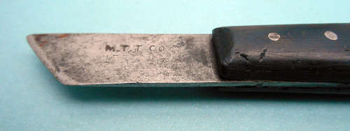 Vintage MTT Co. Carpenters marking knife