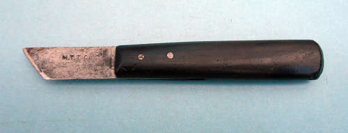 Vintage MTT Co. Carpenters marking knife marked wood handle