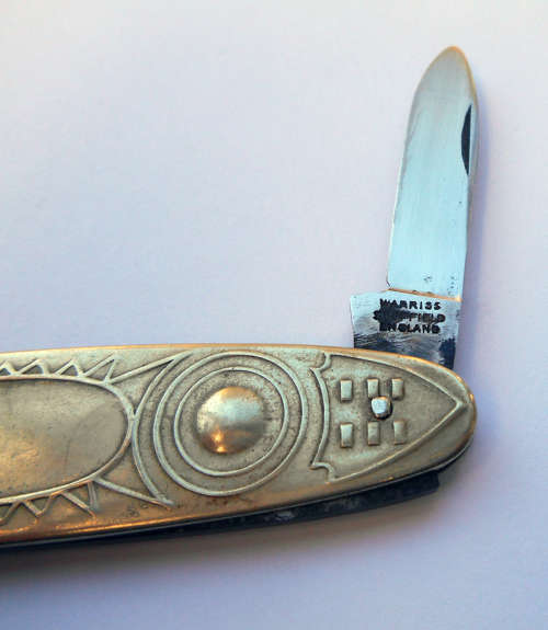 Vintage George Warriss Sheffield Pocket knife, 1949 